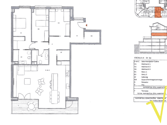 Piso de alto standing en Escaldes-Engordany: 142 m² y 3 dormitorios