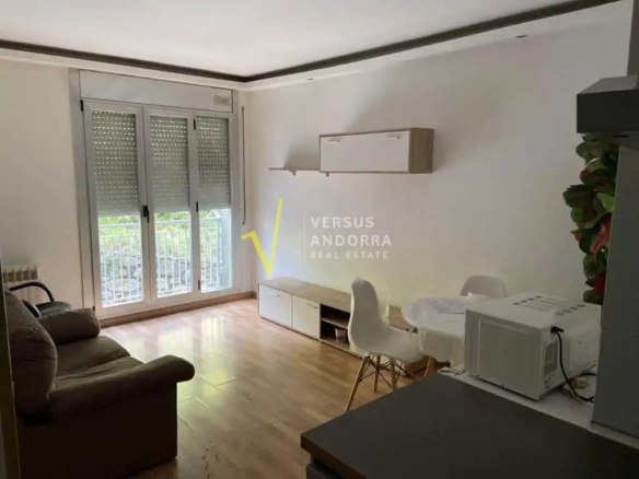 Apartament moblat de lloguer al centre d'Andorra la Vella amb garatge inclòs.