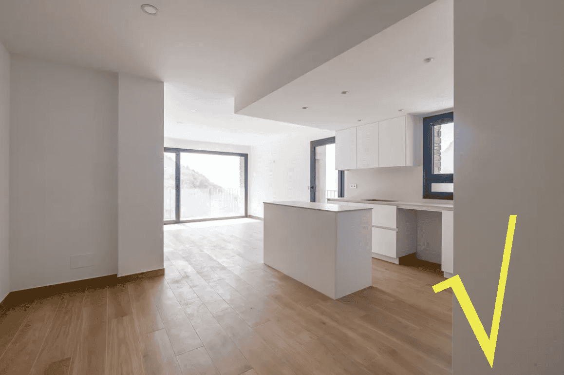 Piso en venta de 3 habitaciones con terraza y vistas despejadas en zona tranquila