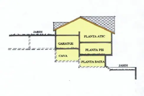 Casa con jardin Agudes park 22