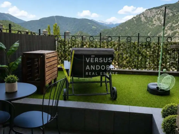 Piso venta ordino terraza jardin