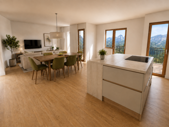 ESPECTACULAR PISO DE DISEÑO A ESTRENAR EN EL CENTRO DE LA MASSANA
